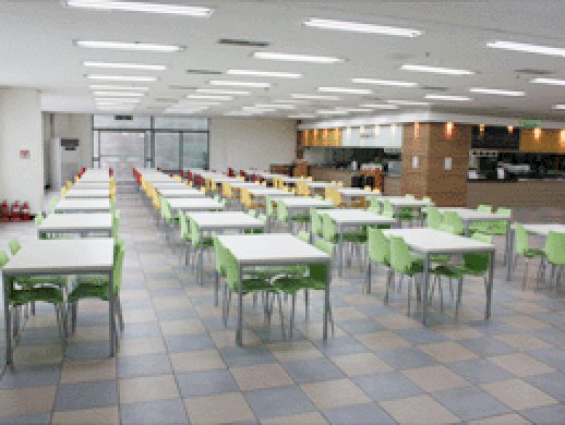 Nhà ăn sinh viên tại Đại học Daeduk