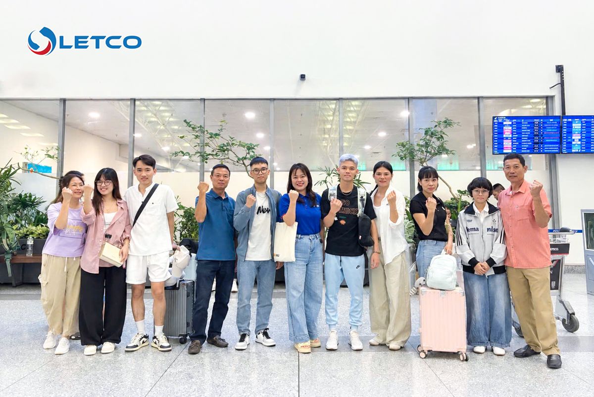 Học viên LETCO chuẩn bị khởi hành sang Hàn Quốc